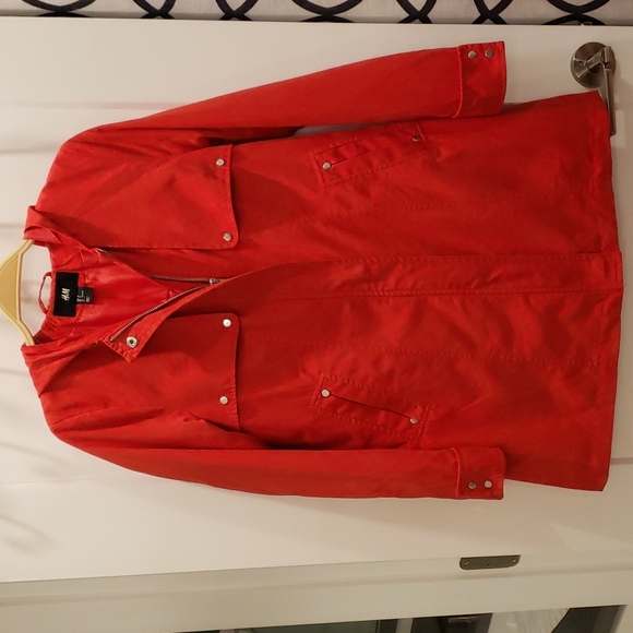 H&M Jackets & Coats Hm Red Riding Hood Jacket Poshmark